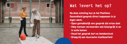 Scholing Positieve Gezondheid gesprek